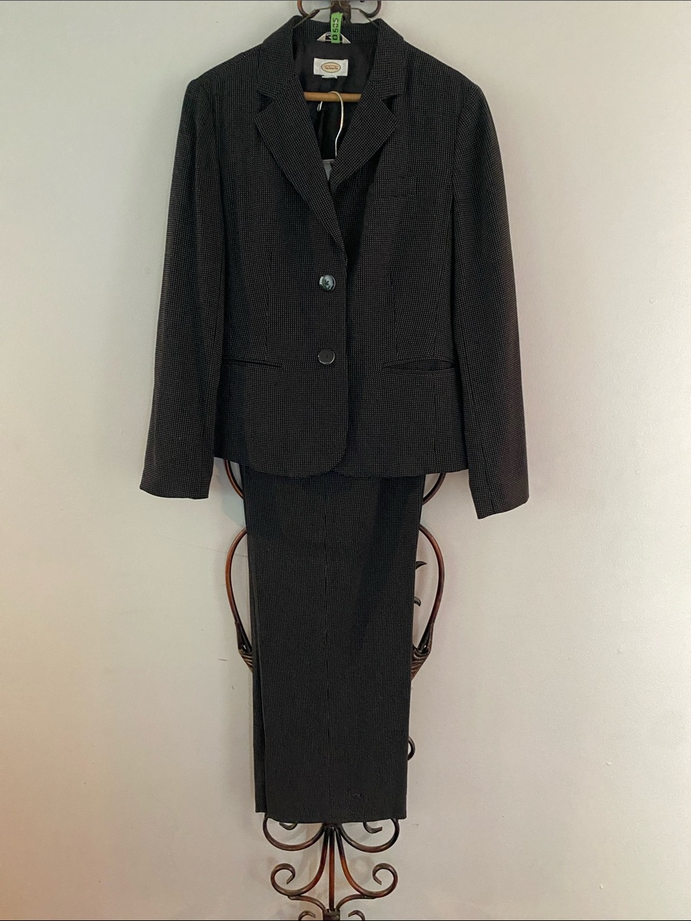 Talbots Black Women's Two-Piece Suit Jacket and pant